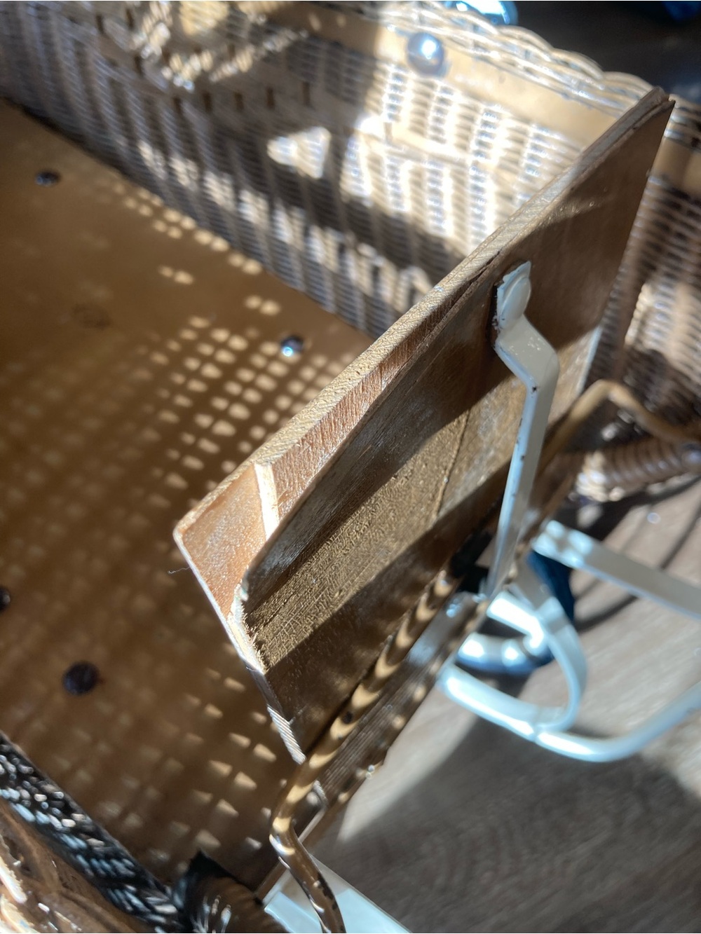 Vintage Wicker Baby Doll Carriage Pram Stroller For Repair/Parts - Picture 13 of 16